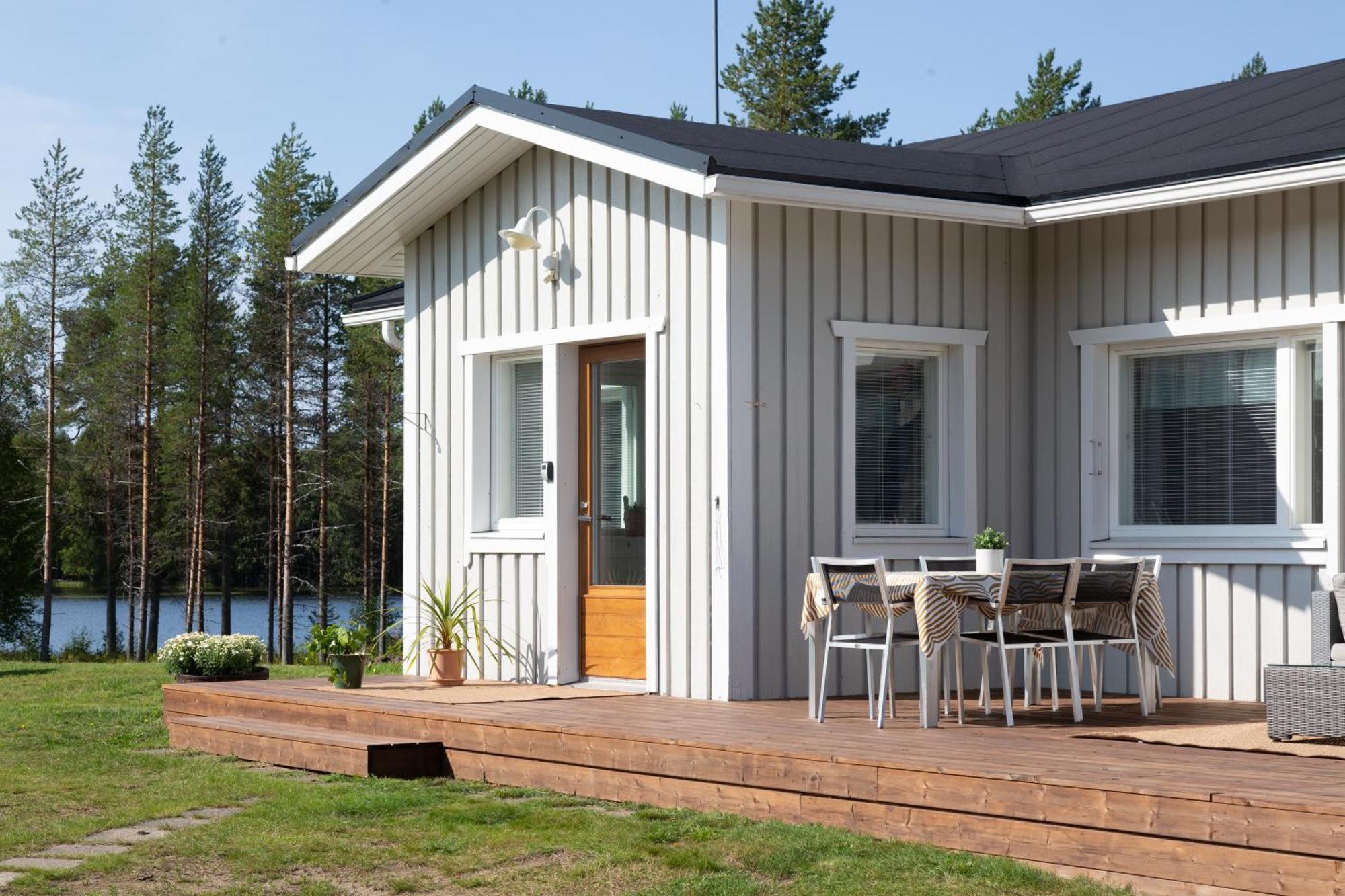 Lakeside Holiday Home ロヴァニエミ エクステリア 写真